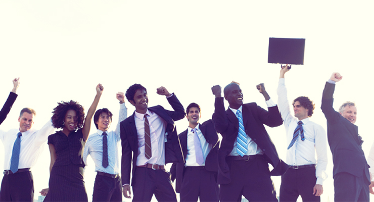 Happy employees