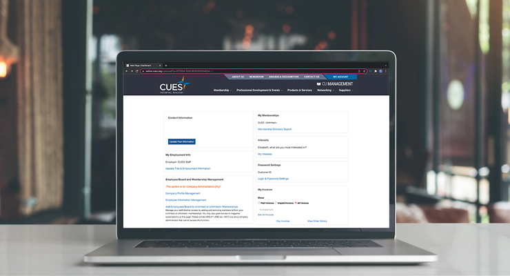 Membership Webinar: Exploring Admin Features on cues.org 