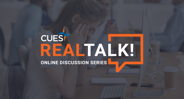 woman burned out - cues realtalk! online discussion series