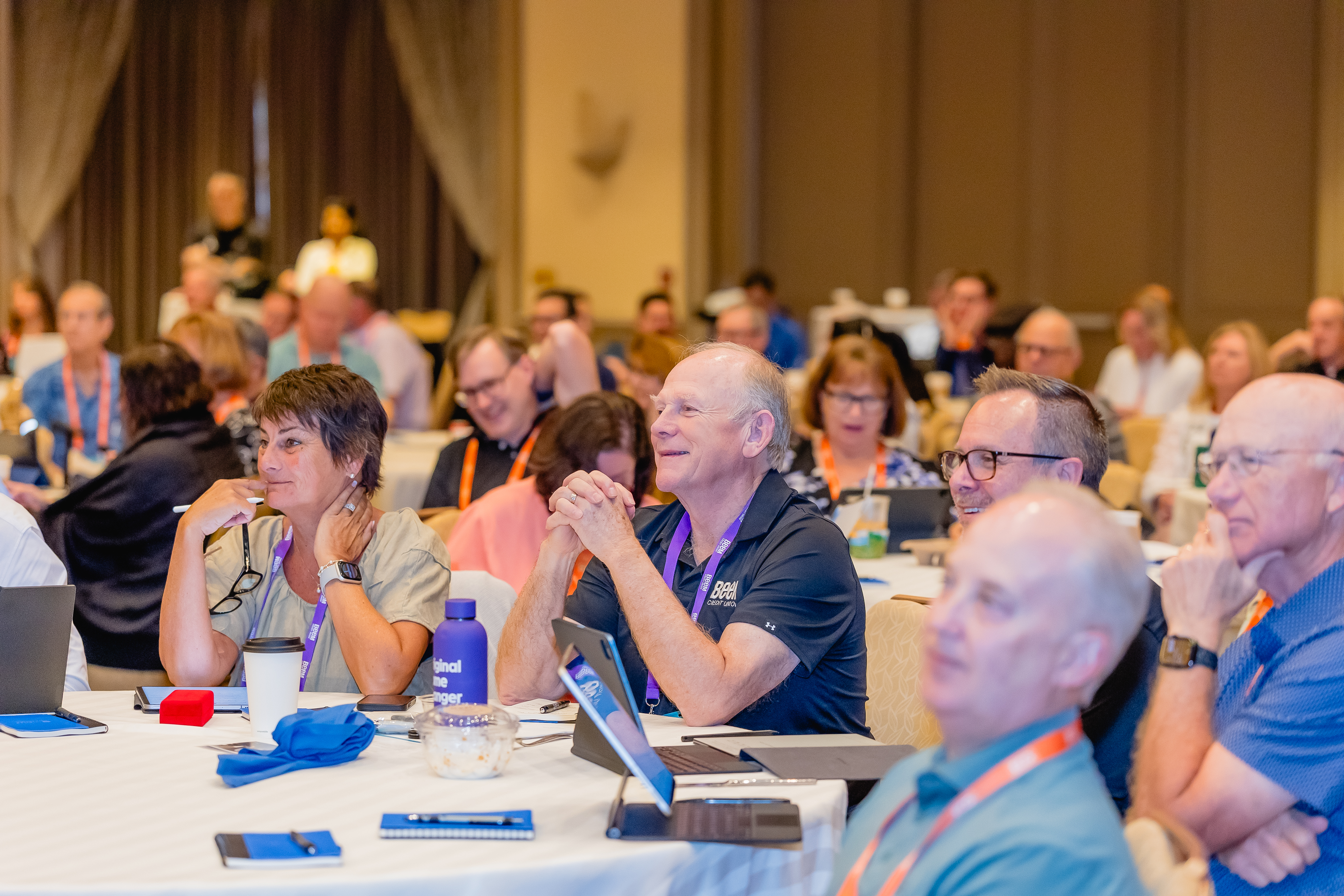 CUES Members Enjoying a General Session