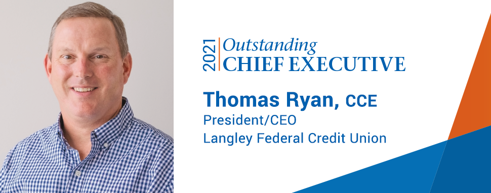 2021 Outstanding Chief Executive Thomas Ryan